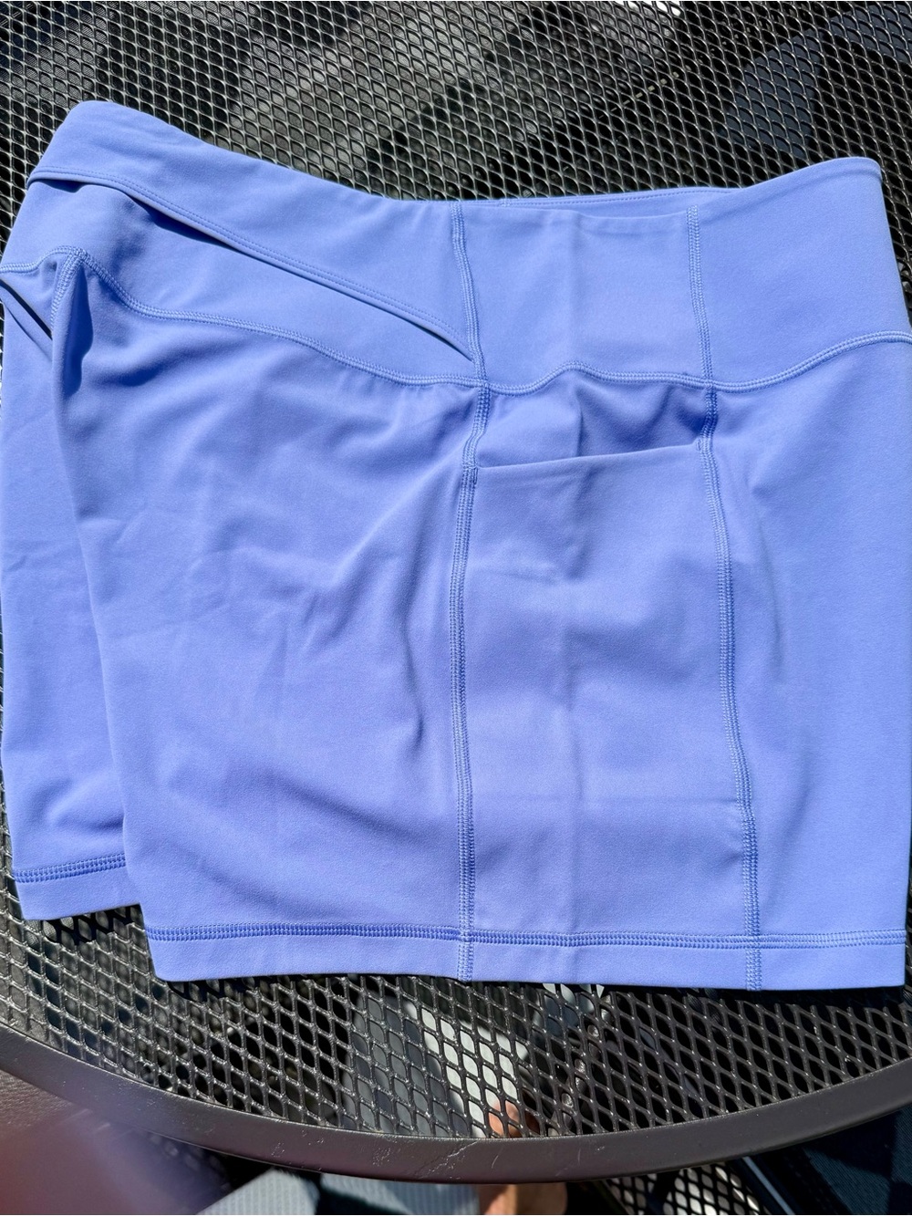Duluth Trading Co womens Noga Air shorts lavender color